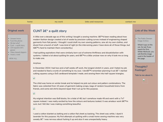 cuntaquilt screenshot