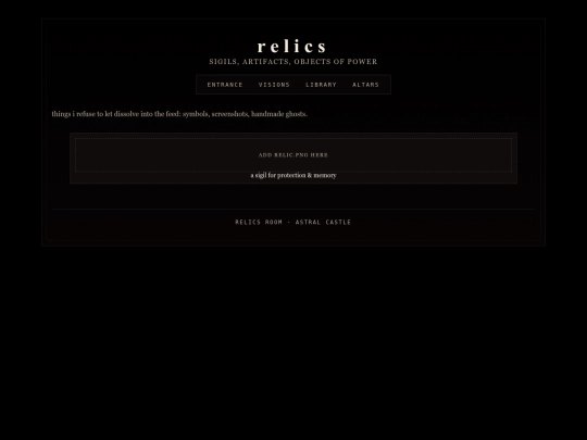 relics screenshot