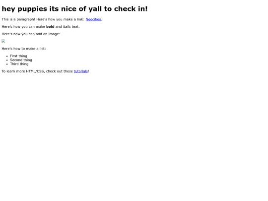 index screenshot