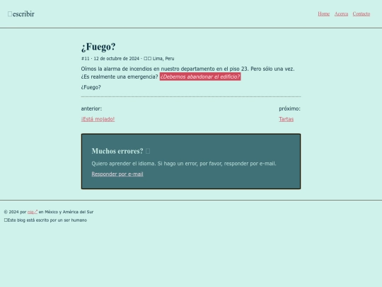 blog/fuego screenshot