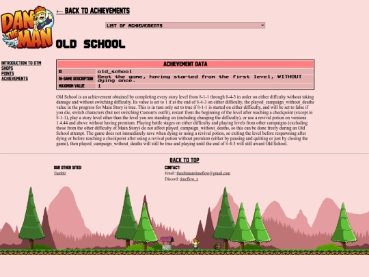 achievements/oldschool screenshot