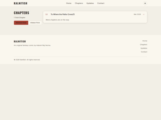 chapters screenshot