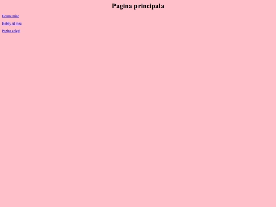 pagina principala screenshot
