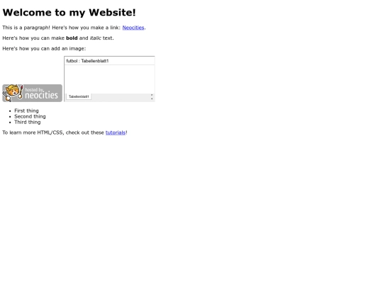 index screenshot