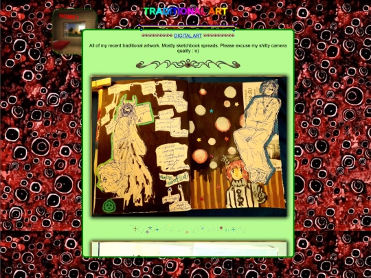 -/traditional-art-gallery screenshot