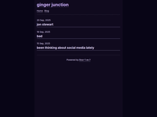 blog screenshot
