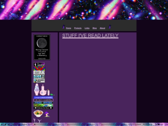 blog/read screenshot