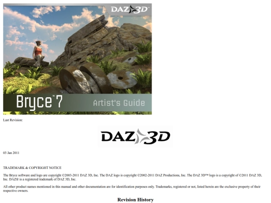 bryceindex screenshot