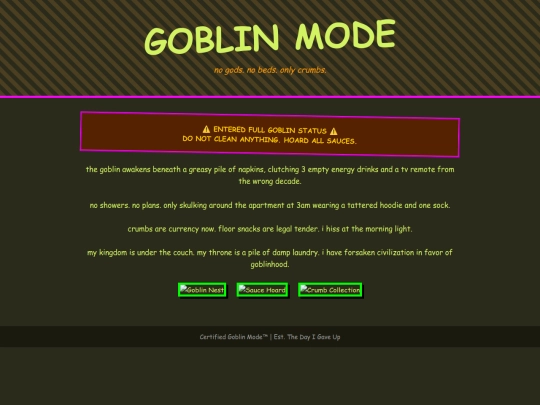 gpt/idiot/goblinmode screenshot
