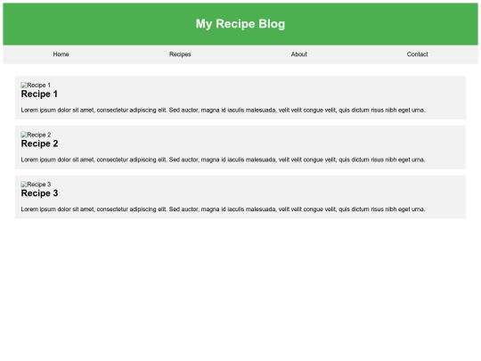 gpt/recipeblog screenshot