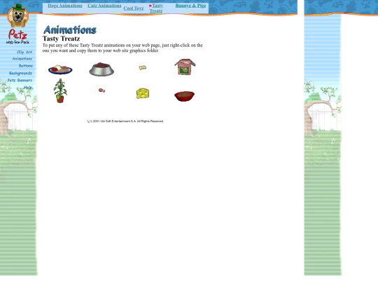 petzweb/Web Fun Pack/html/goodies screenshot
