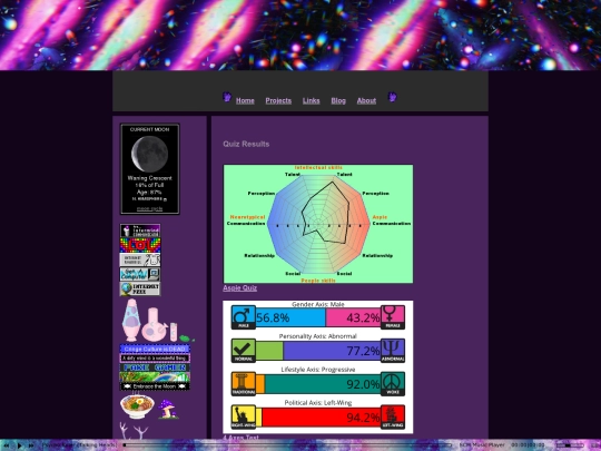 quizzes screenshot