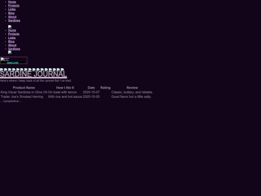 sardines screenshot