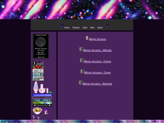 tarot screenshot