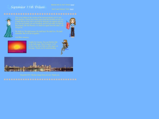 tribute/September 11th Dollz screenshot