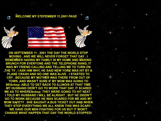 tribute/September11 screenshot