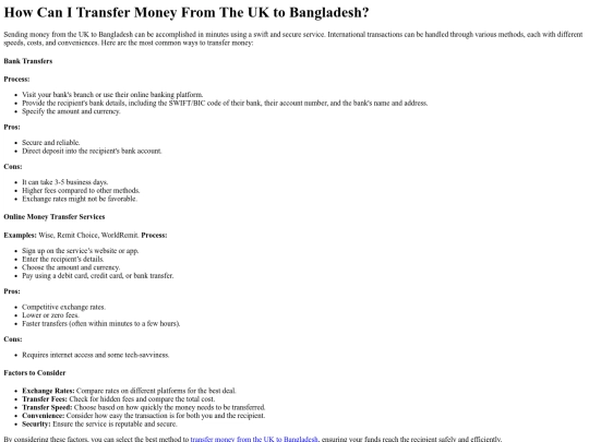 UKtoBangladesh screenshot