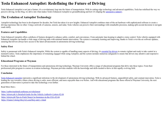 article screenshot
