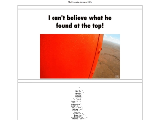 Favourite Animated GIFs/Favourite Animated GIFs screenshot