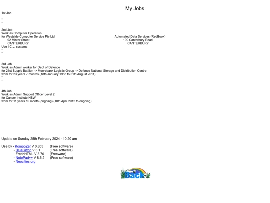 Jobs/Jobs screenshot