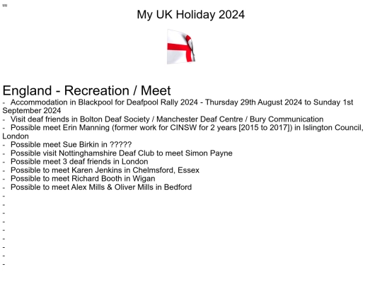 Oversea/UK 2024 - England screenshot