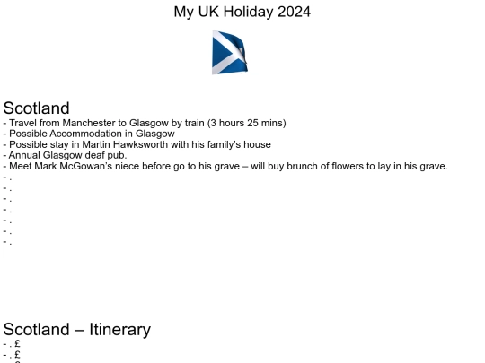 Oversea/UK 2024 - Scotland screenshot