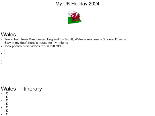 Oversea/UK 2024 - Wales screenshot
