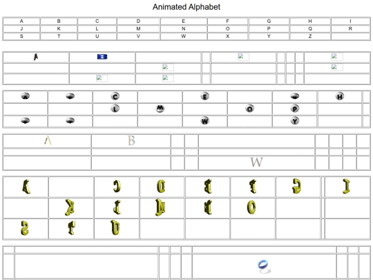 alphabet/Animated Alphabet screenshot
