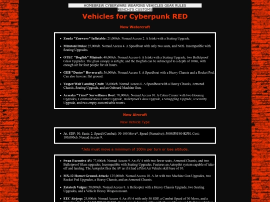 REDVehicles screenshot