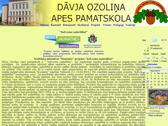 pasparvalde_projekti screenshot