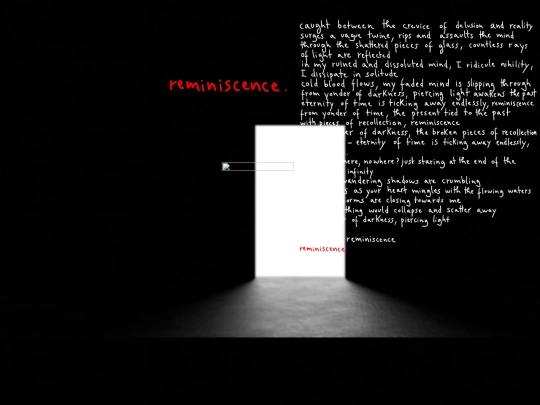 reminiscence screenshot