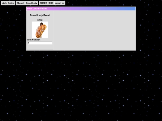 bread-lady/products screenshot