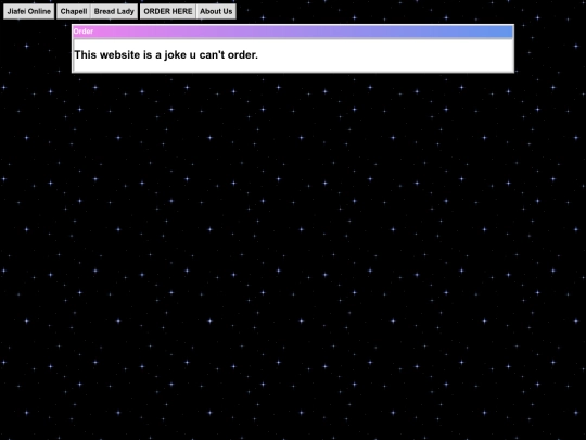 order screenshot