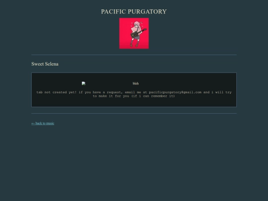 pages/tabs/sweet-selena screenshot