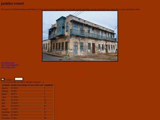 second website/page 2 screenshot