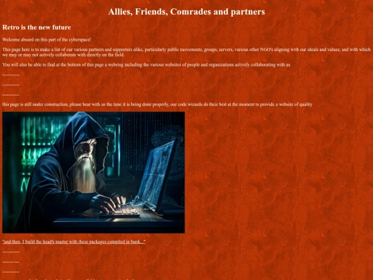 friendscomradesandpartners screenshot
