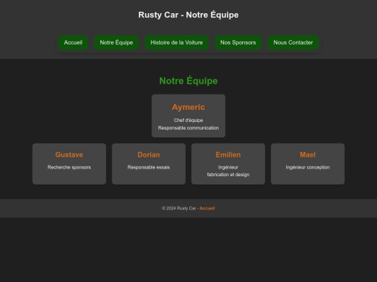 equipe screenshot