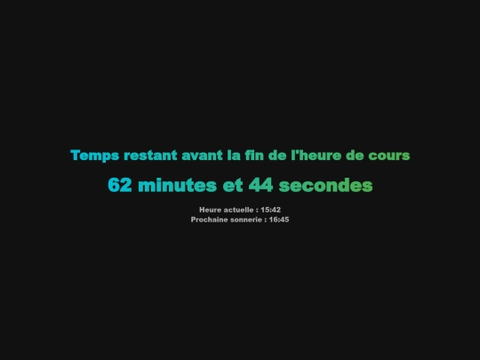 heuredecours screenshot