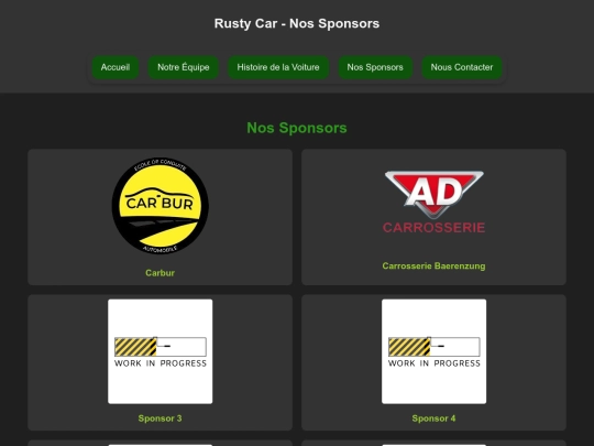 sponsors screenshot