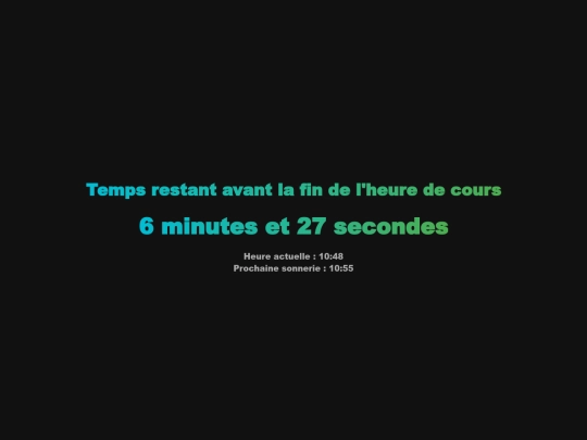 test screenshot