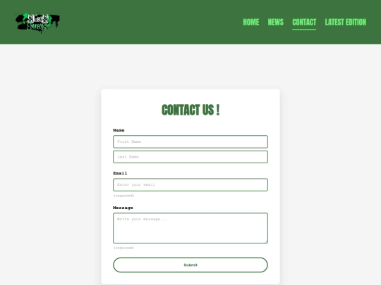 contact screenshot