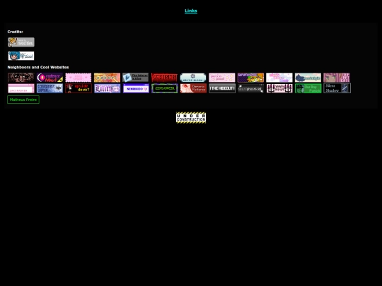 links screenshot