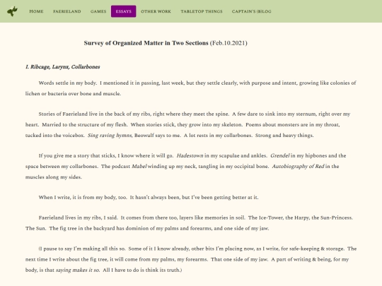 essays/surveytwo screenshot