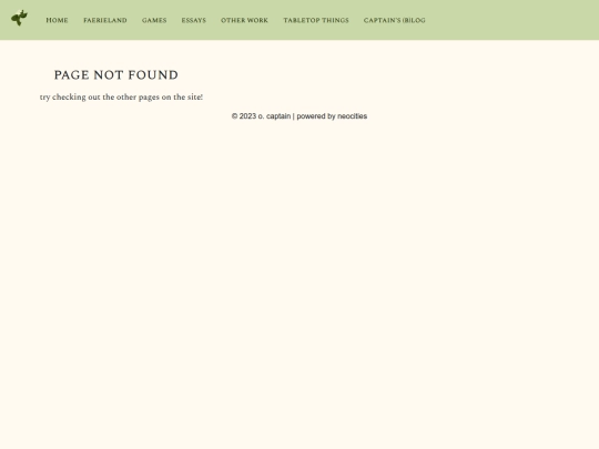 not_found screenshot