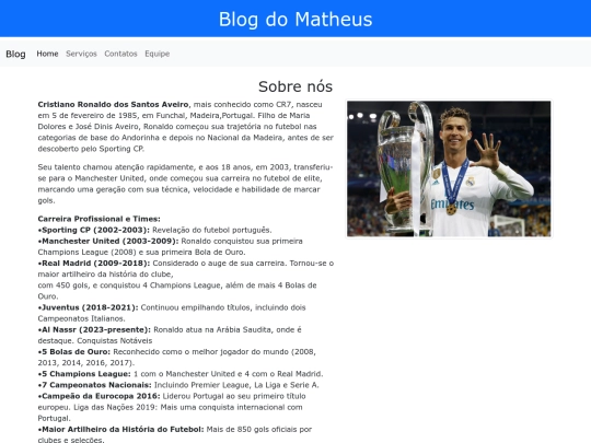 TrabalhoBootstrap screenshot