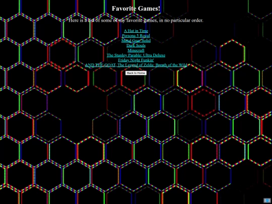games screenshot