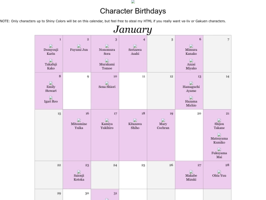 birthdaytest screenshot