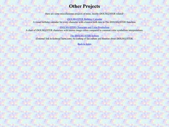 projects screenshot