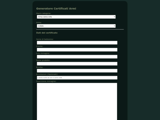 database screenshot