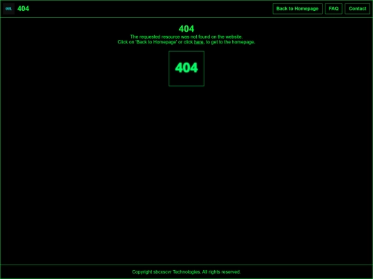 not_found screenshot